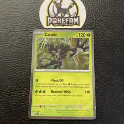 Zarude SVP199 Black Star Cosmos Holo Promo Destined Rivals Pokemon TCG NM - Image 1