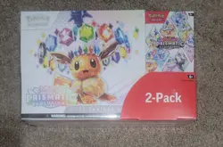 Pokemon TCG Prismatic Evolutions ETB with Booster Bundle Costco Sealed - Image 2