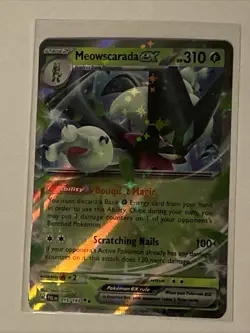 Meowscarada ex - Double Rare - Paldea Evolved - 15/193 - Pokemon NM - Image 1