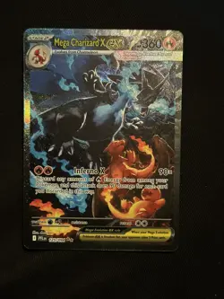 Mega Charizard X EX SIR 125/094 (English) Phantasmal Flames Pokemon TCG - Image 1