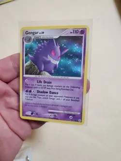 LP+ 🔥TCG Pokemon Gengar 27/130 Diamond and Pearl set Regular 2007 rare - Image 1