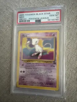 PSA 10 2000 POKEMON BLACK STAR#8MEW GEM MT PROMO - Image 2