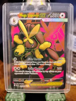 Pokemon TCG Mega Lopunny ex 115/094 Phantasmal Flames Ultra Rare Holo pack fresh - Image 1