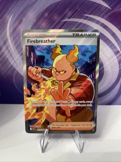 Pokemon TCG Phantasmal Flames Firebreather 119/094 Full Art English NM - Image 1