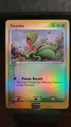Pokemon TCG Treecko 75/109 - Ruby & Sapphire - LP, Reverse Holo - Image 1