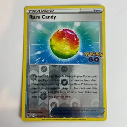Rare Candy 69/78 Pokemon Go Reverse Holo Uncommon Pokemon Light Play+ - Image 3