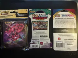 Pokemon Darkness Ablaze Pack With Portfolio/guardians Rising/sword And Shield - Image 2