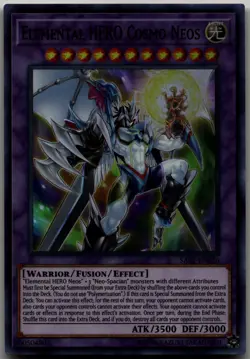 Elemental HERO Cosmo Neos Super Rare Savage Strike SAST-EN036 LP - Image 1