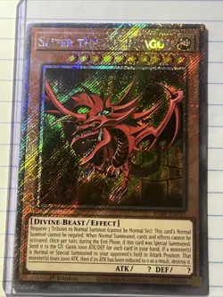 Slifer the Sky Dragon (Quarter Century Secret Rare) RA04-EN117 Quarter... - Image 1