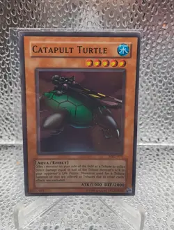 Yugioh Catapult Turtle MRD-075 Super Rare Unlimited MP - Image 1