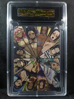 BOA HANCOCK One Piece Waifu Goddess Manga Card CUSTOM MADE Black label - Image 3