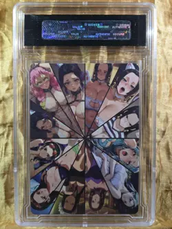 NICO ROBIN Waifu Goddess Manga Card CUSTOM MADE Black Label - Image 3