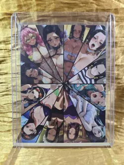NICO ROBIN Waifu Goddess Manga Card CUSTOM MADE Black Label - Image 3