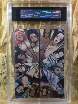 YAMATO One Piece Waifu Goddess Card CUSTOM MADE Black Label - Image 4