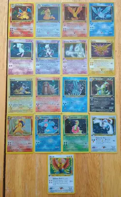 Pokemon Holo Vintage First Edition Cards (Fan Made) - Image 1