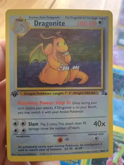 Pokemon Holo Vintage First Edition Cards (Fan Made) - Image 3