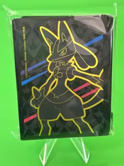 Pokemon TCG Lucario Crown Zenith 65ct Card Sleeves Sealed!!! - Image 1