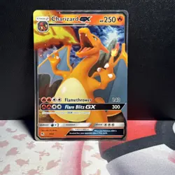 Charizard GX 9/68 Hidden FatesHolo Pokemon Card NM - Image 1