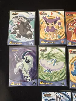 Lot Of 10 Vintage Topps Pokemon Advanced Cards Non-Holo 2003 - Image 2
