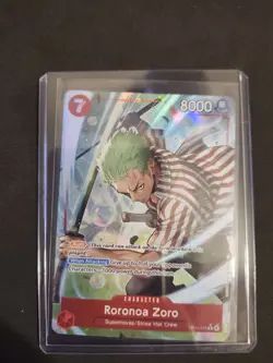 One Piece TCG OP14-015 Roronoa Zoro AA Alt Art Card Game CCG ENGLISH - Image 1