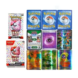 Pokemon Cards TCG Scarlet & Violet 151 Booster Bundle Sealed New (1 box 6 packs) - Image 1