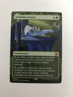 Doubling Season Showcase MTG Magic the Gathering Card NM Near Mint WOT - Image 1