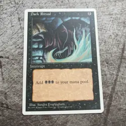 Dark Ritual - 4th Fourth Edition - MTG Magic the Gathering - MP - Image 1