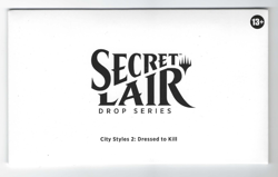 MTG Secret Lair - City Styles 2: Dressed to Kill [SEALED NON-FOIL] Magic - Image 1