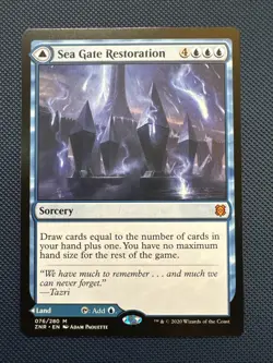 MTG Sea Gate Restoration - Zendikar Rising (ZNR) NM - Image 1