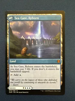 MTG Sea Gate Restoration - Zendikar Rising (ZNR) NM - Image 2