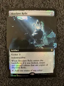 Magic The Gathering MTG - Skyclave Relic (Extended Art) Foil - Zendikar Rising - Image 1