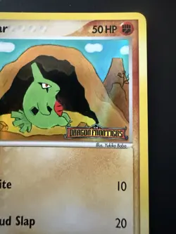 Pokemon TCG 2006 Dragon Frontiers Larvitar 51/101 Stamped Reverse Holo NM - Image 3