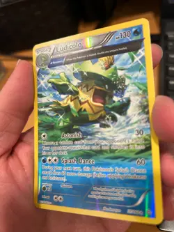 Pokemon TCG Ludicolo (Alpha, 37/160) - Reverse Holofoil - XY - Primal Clash - MP - Image 4