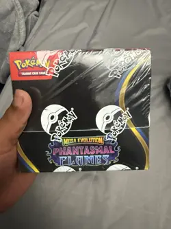 Pokemon TCG Mega Evolution Phantasmal Flames BOOSTER BOX Factory Sealed 36 Packs - Image 1