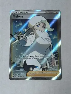 Melony Full Art - 195/198 Trainer Pokemon TCG SWSH Chilling Reign - Image 1