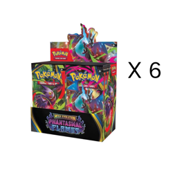 Pokemon Phantasmal Flames Booster Box ME02 Mega Evolutions CASE of 6 Box - Image 1
