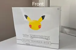 Pokemon TCG: 25th Anniversary Celebrations Elite Trainer Box (Factory Sealed) 820650809439 - Image 1