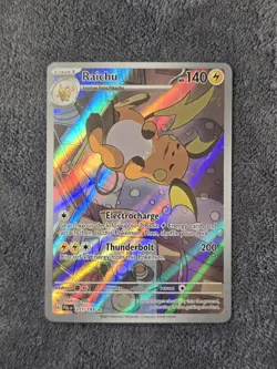 Raichu 211/193 Illustration Rare SV: Paldea Evolved Pokemon TCG NM - Image 1
