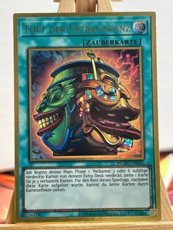 Topf Der Extravaganz MGED-DE046 Gold Rare NM Deutsch YUGIOH - Image 1