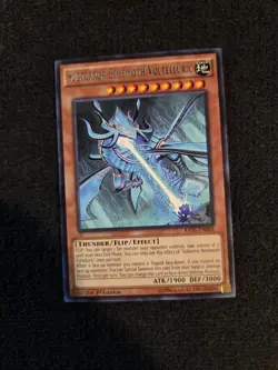 Yugioh Subterror Behemoth Voltelluric RATE-EN084 Rare 1st Edition - Image 1