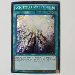 Constellar Star Chart - HA07-EN027 - LP - Secret Rare - 1st ed - Yugioh - Image 1