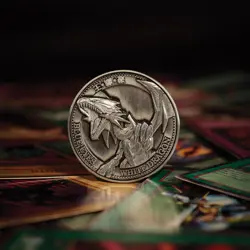 Yu-Gi-Oh! Blue-Eyes White Dragon Replica Coin - Image 4