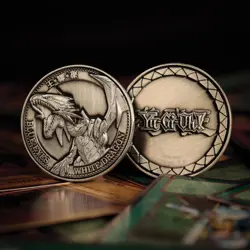 Yu-Gi-Oh! Blue-Eyes White Dragon Replica Coin - Image 5