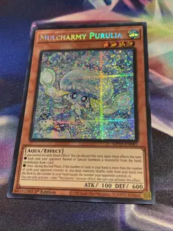 Yu-Gi-Oh! TCG Mulcharmy Purulia MP25-EN085 Prismatic Secret Rare Yugioh NM/M - Image 2