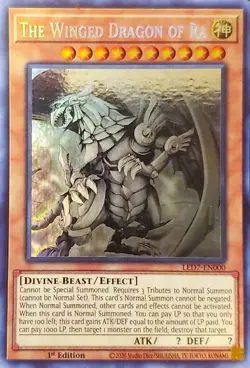 Yugioh Legendary Duelists: Rage of Ra 1st Edition LED7 MINT - Image 2