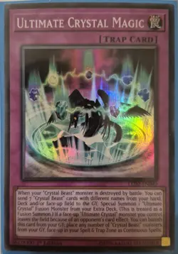 YuGiOh Ultimate Crystal Magic Super Rare 1st Edition LED2-EN040 - Image 1