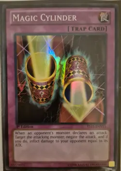 YuGiOh Magic Cylinder Super Rare 1st Edition YS13-ENV13/INCH-EN060 - Image 1