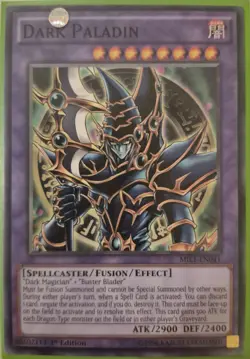 YuGiOh Dark Paladin MIL1-EN041 1st Edition - Image 1