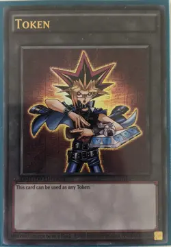 YuGiOh Yami Yugi Token YGLD-ENTKN Ultra Rare NM - Image 1