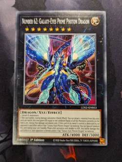 Yugioh! Number 62: Galaxy-Eyes Prime Photon Dragon - LDS2-EN053 - Common - 1st - Image 1